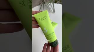 SEALUXE Увлажняющая очищающая паста для лица с зелёным чаем 🌱.#greenleaf #shorts #youtubeshorts