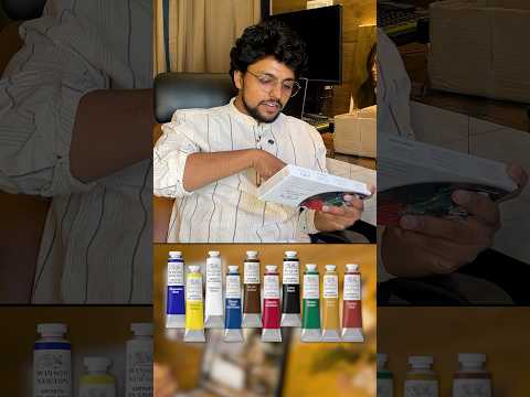 Got this Oil Paints From Winsor & Newton. But I use a limited palette