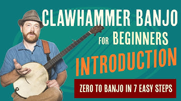 Beginner Clawhammer Banjo Crash Course -   Introduction  - Start Learning How to Play!