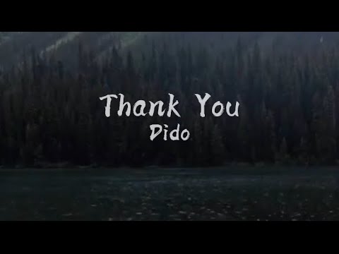 Thank You - Dido 1/2 hour ( Lyrics + Slowed + Reverb )