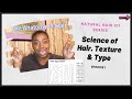 LEARN THE SCIENCE OF NATURAL HAIR, TEXTURE &amp;TYPING | Natural Hair 101 Series | EP. 1