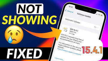 iOS 15.4.1 Update Not Showing in iPhone | iOS 15.4.1 Update Not Available | How to Update iOS 15.4.1
