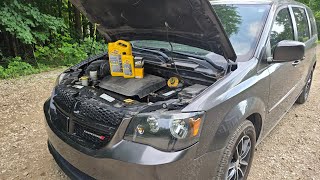 2011 - 2020 Dodge Grand Caravan, Chrysler Town and Country Oil change how to