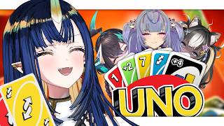 UNO but there's a PUNISHMENT every game!【V4Mirai | Ao WuWu】