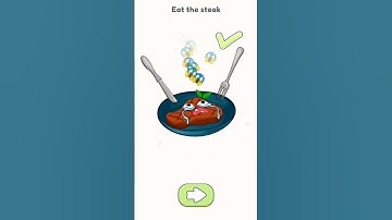 Dop2 delete one part level 123 Eat the steak 💯🤔