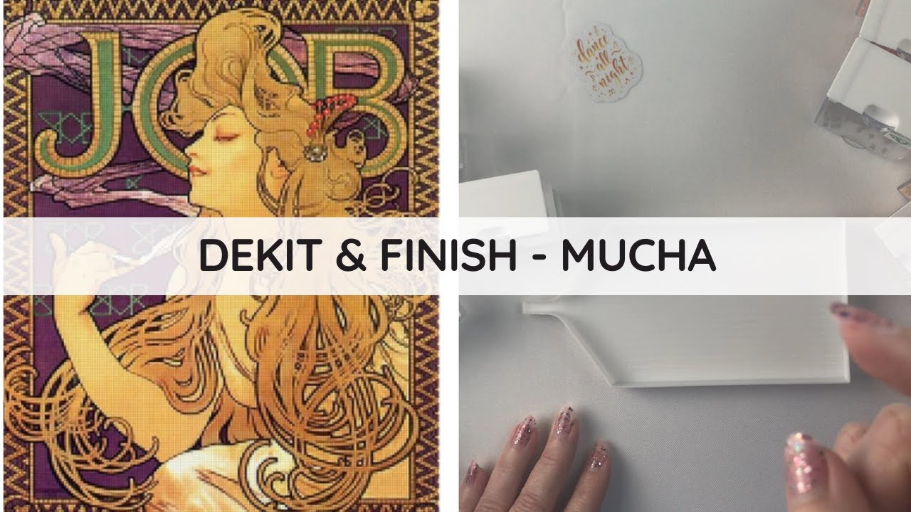 Diamond Painting - Dekit & Finish | Job by Alphonse Mucha