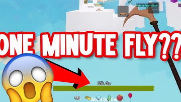 One Minute Fly ft. VAPE V4 (ROBLOX BEDWARS)