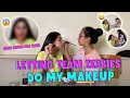 LETTING TEAM ZEBBY DO MY MAKE UP ( LAPTRIP TO!!!!) | RANA HARAKE