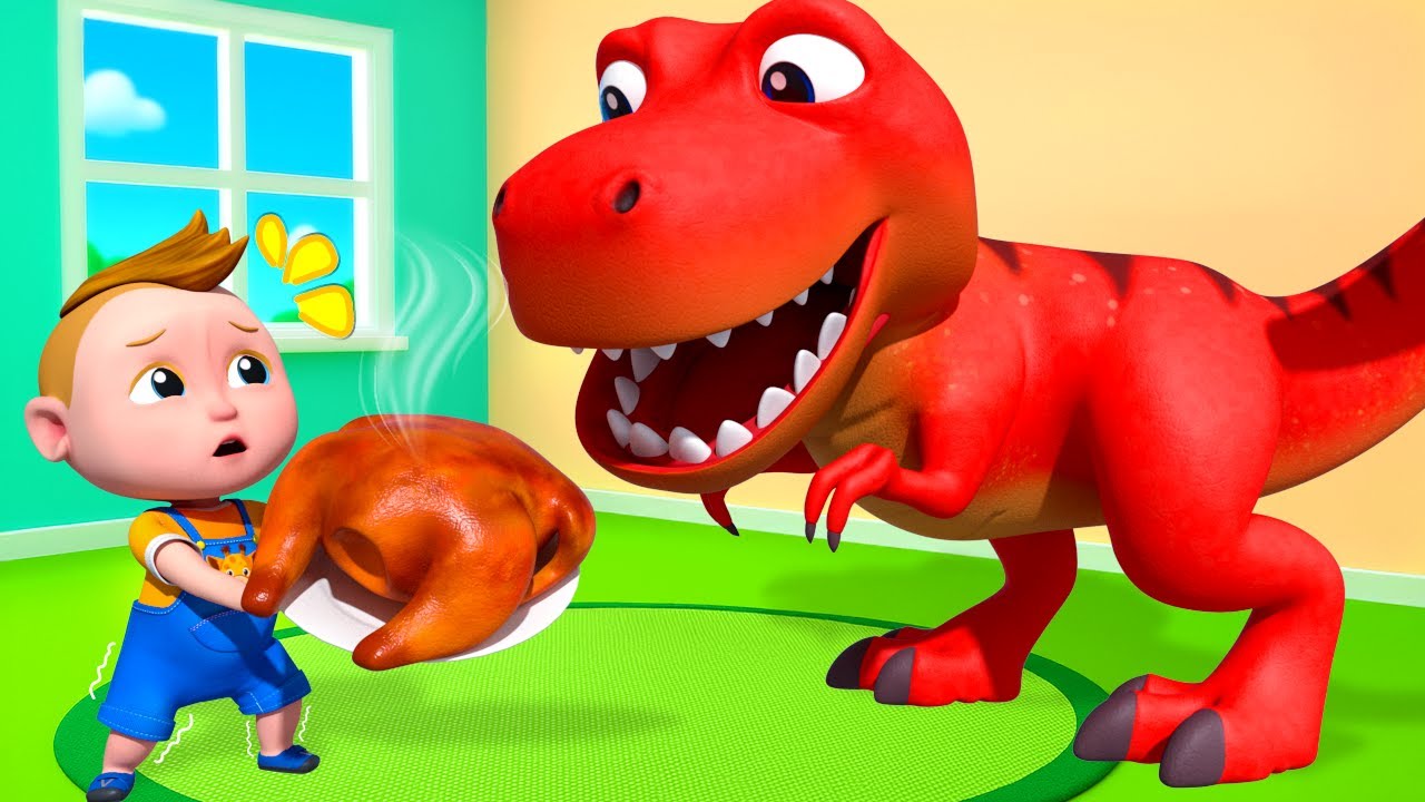 Canción Del T-Rex | Canción De Dinosaurios | Canciones Infantiles - Super Sumo En Español