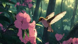 hummingbird dreams 🌸 soft lofi beats to study, relax & breathe screenshot 4