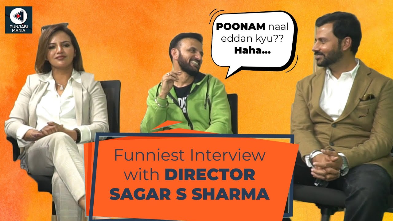 Funniest Interview with Sagar Sharma, Poonam Sood and Raj Jhinjer | Ghoda Dhai Kadam | Punjabi Mania