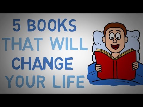 5 Books You MUST READ - Life Changing Book Recommendations (animated)