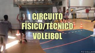 CIRCUITO FÍSICO/TÉCNICO PARA O VOLEIBOL - PHYSICAL / TECHNICAL CIRCUIT FOR VOLLEYBALL