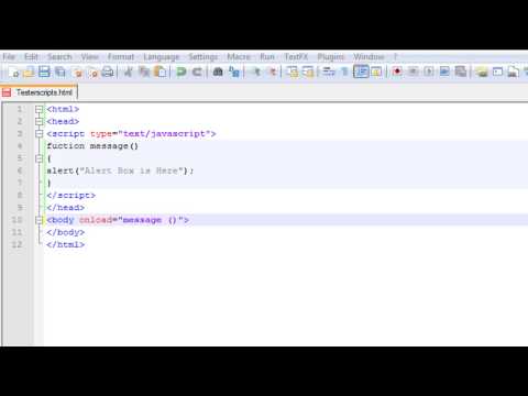 Javascript Tutorial -3- Head & Body Sections