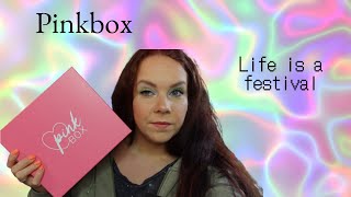 Pinkbox | Life is a festival | Nikasbeautykiste