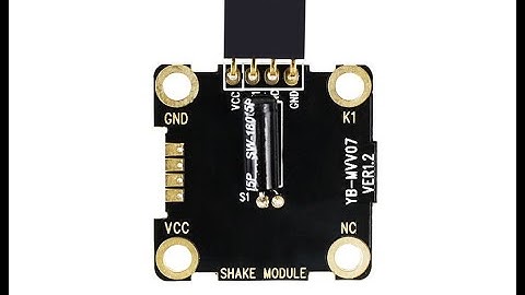 Vibration module compatible with alligator clip/DuPont line/PH2.0 cable