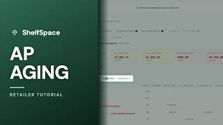 AP Aging — ShelfSpace Tutorial