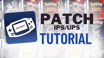 How to Patch an IPS/UPS file using MyBoy Emulator on Android