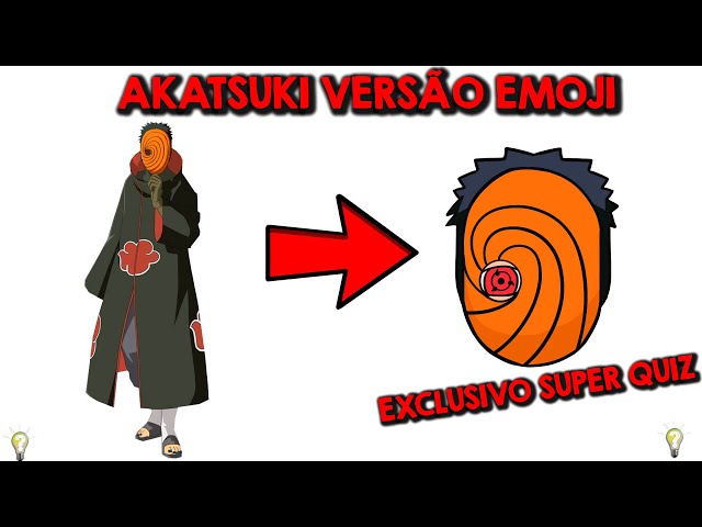 FIND THE DIFFERENT EMOJI AKATSUKI - EMOJIS AKATSUKI GAME - NARUTO