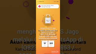 cara atasi akun bank jago salah kode autentikasi transaksi. #dreamtrackai