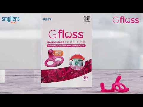 Gfloss hands-free dental floss