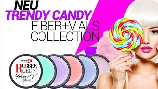 Fiber+V Trendy Candy 🍬 | Rubber Base Gel Fiber+V (Vitamins) von trendnails
