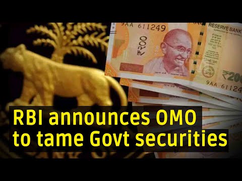 RBI announces OMO worth Rs 20,000 Cr to tame govt security (G-Sec) yields