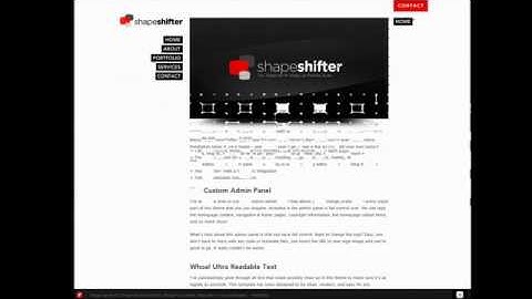 ShapeShifter - One Page, Infinite Possibilities.