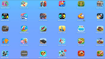 Hill Climp, Toon Blast, Drive Ahead, Knife Hit, Count Master, Race Master, GamePlay IPAD PRO M4