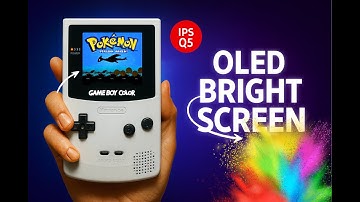 From Faded to Brilliant : Game Boy Color IPS Q5 Upgrade | Before/After