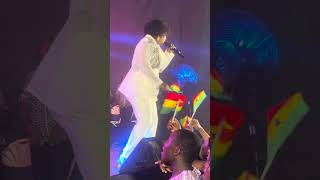 Energetic performance by Mabel Okyere at the Ashanti thanksgiving and worship night 