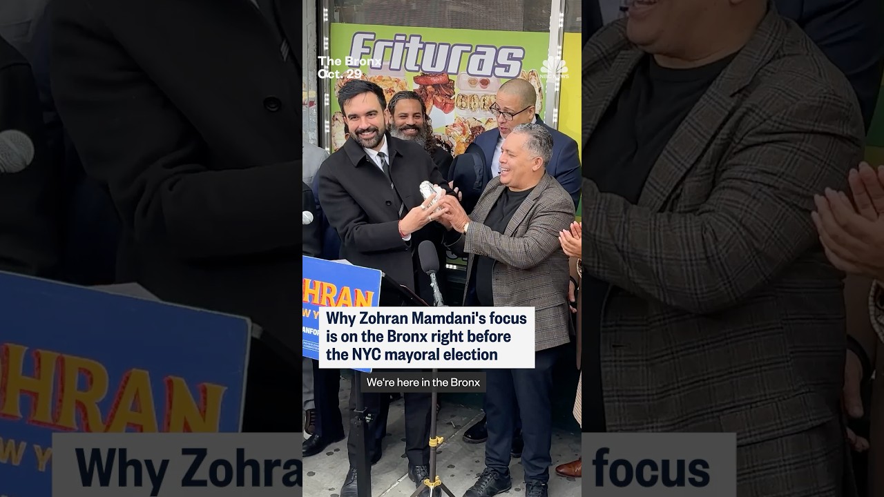 Why Zohran Mamdani’s focus is on the Bronx right before the NYC mayoral election Why Zohran Mamdani’s focus is on the Bronx right before the NYC mayoral election