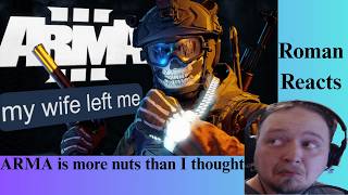 Roman Reacts| Russian Badger| this game ruins your life and sends you to jail | Arma 3