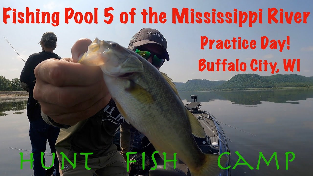 Fishing Pool 5 of the Mississippi River - Practice Day! 