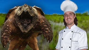 I Ate a GIANT Snapping Turtle