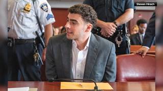Luigi Mangione arrives for final pre-trial conference