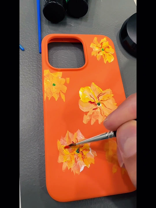 Painting phone case decoration beautiful painting art artist 