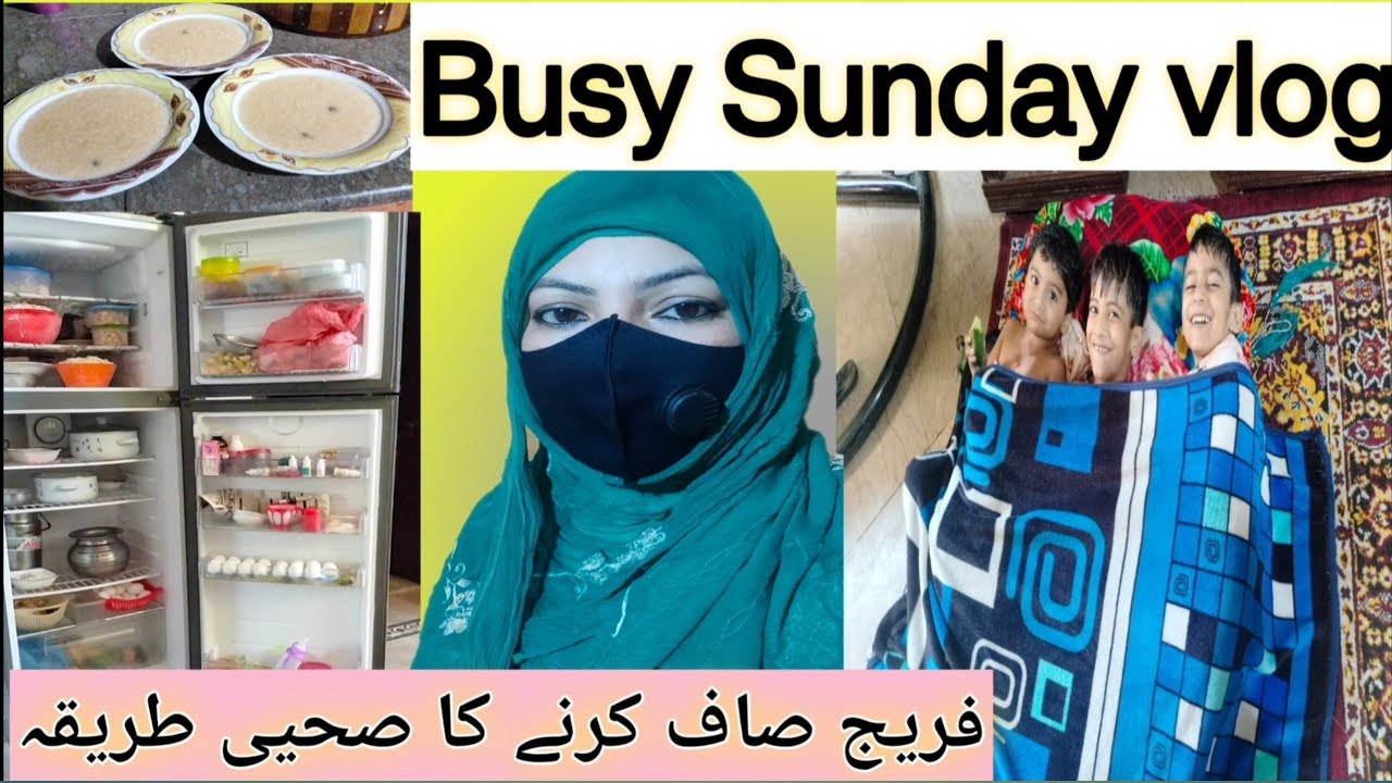 Busy Sunday🙄Vlog Update🤗 How to Clean fridge - YouTube