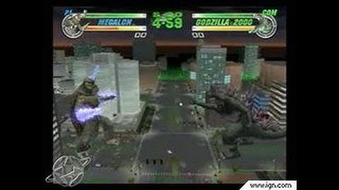 Godzilla: Destroy All Monsters Melee GameCube Gameplay -