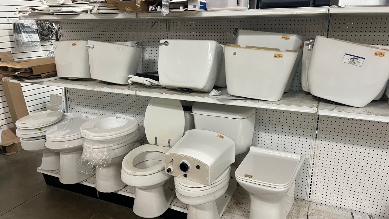Toilets At The Habitat For Humanity ReStore! - YouTube