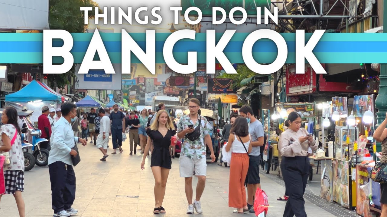 ⁣Best Things To Do in Bangkok Thailand 2023 4K