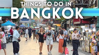 Best Things To Do in Bangkok Thailand 2023 4K