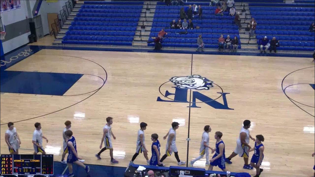 New Franklin High Sc vs Sweet Springs High School Boys' JV Basketball YouTube