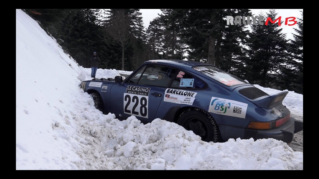 Rallye Monte Carlo Historique 2018 |HD| Glisse, Crash and Mistakes