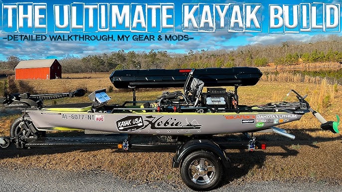 NEW Kayak Gear & Mods.. FULL Overhaul of my Fishing kayak, BEST