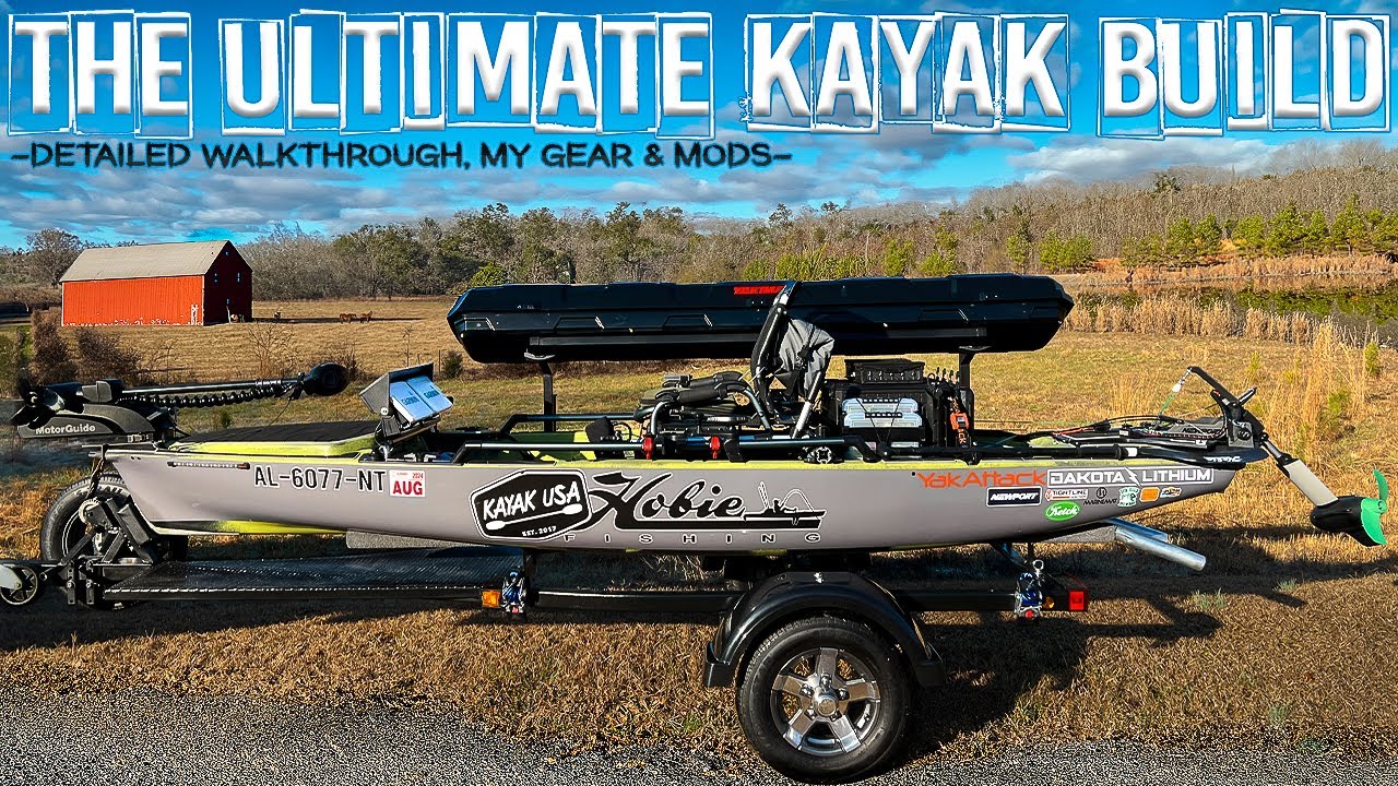 BEST Fishing Kayak Setup EVER  Detailed Walkthrough, My 2024 Kayak Build 