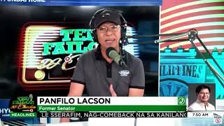 PING LACSON on Evolving &#39;Pork,&#39; Senate Coup Rumors and House&#39;s RBH-7 (Chacha) : Interview on Radyo5