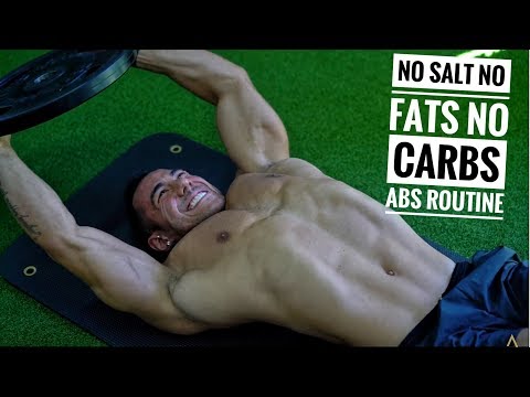 NO CARBS, NO FATS, NO SALT | ABS ROUTINE | DAY 2 CLEANSE
