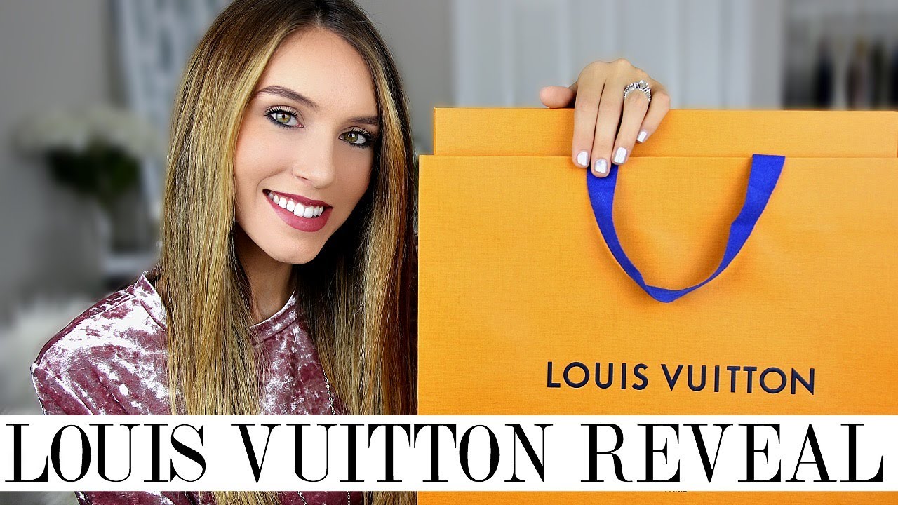 LOUIS VUITTON UNBOXING REVEAL | Shea Whitney - YouTube