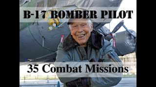 B-17 Bomber Pilot Dick Nelms Interview. 35 Combat missions over Nazi occupied Europe.